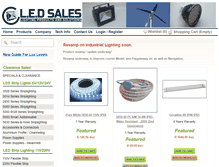 Tablet Screenshot of ledsales.co.za